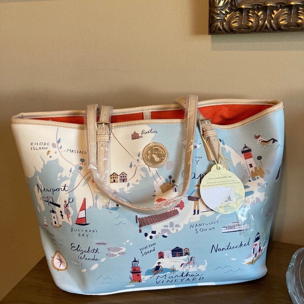 Spartina 449 Northeastern Harbor Bag NWT
